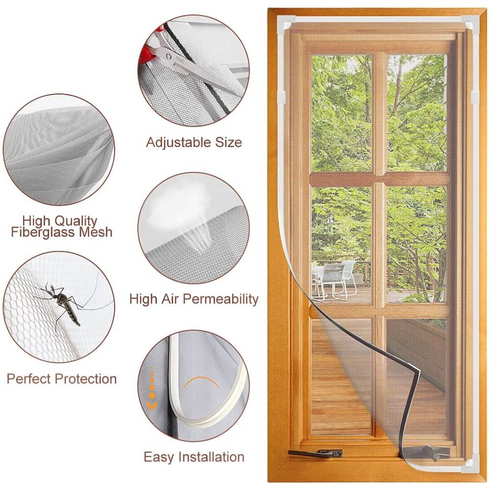Magnetic Screen For Windows - White / 39" x 39": image 3