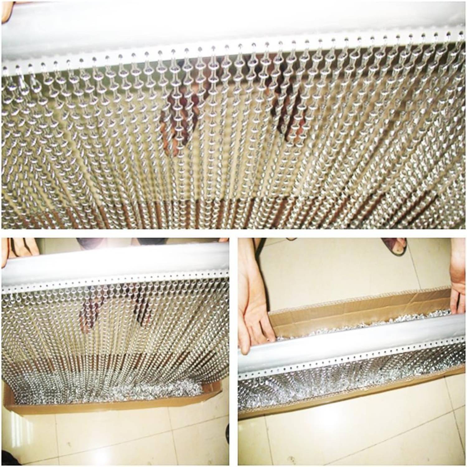 Chain Link Curtain - Black: image 11