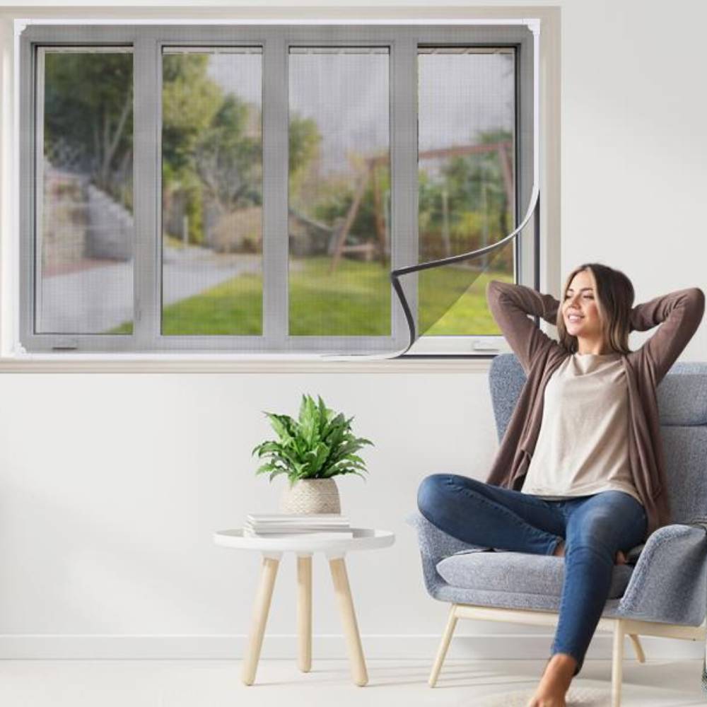 Magnetic Screen For Windows - White / 39" x 39": image 7