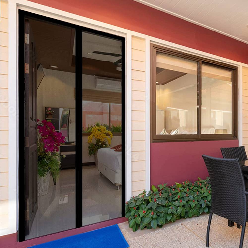 Magnetic Screen For Doors - Black / 23.6" (W) x 82.6" (H): image 2