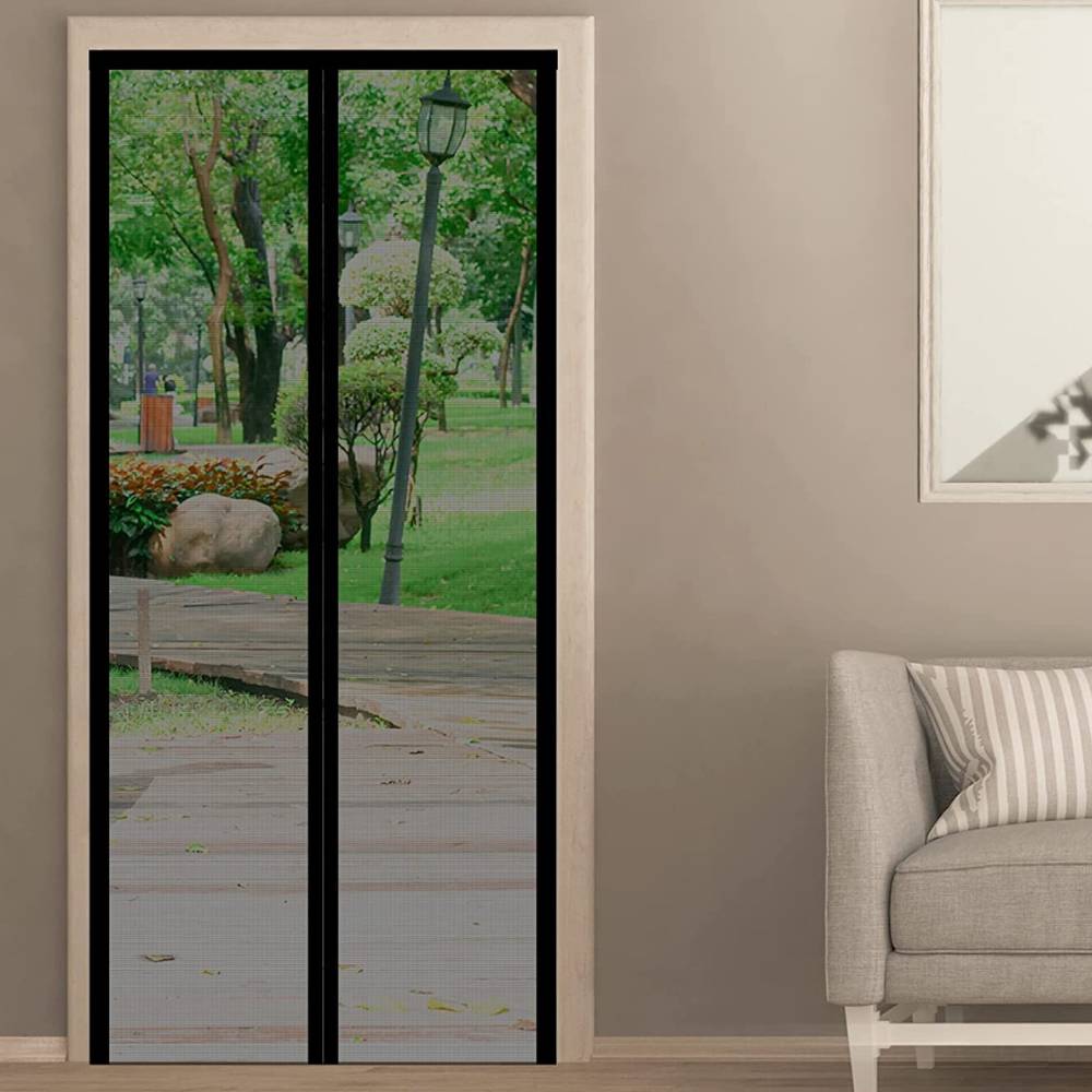 Magnetic Screen For Doors - Black / 23.6" (W) x 82.6" (H): image 5