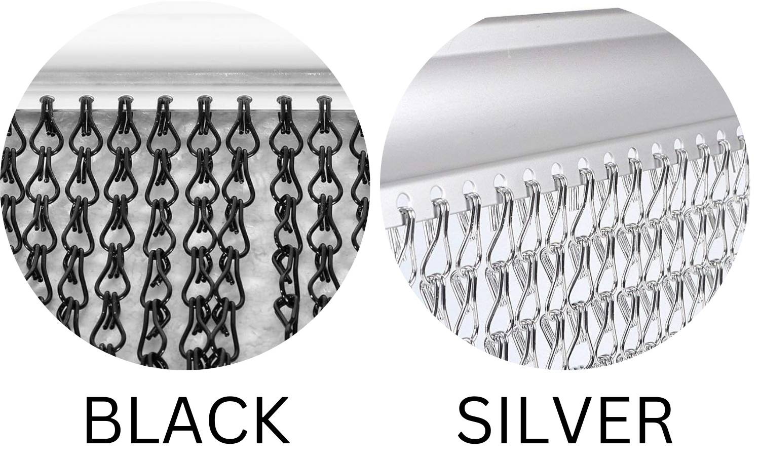 buy metal flyscreen door curtain 