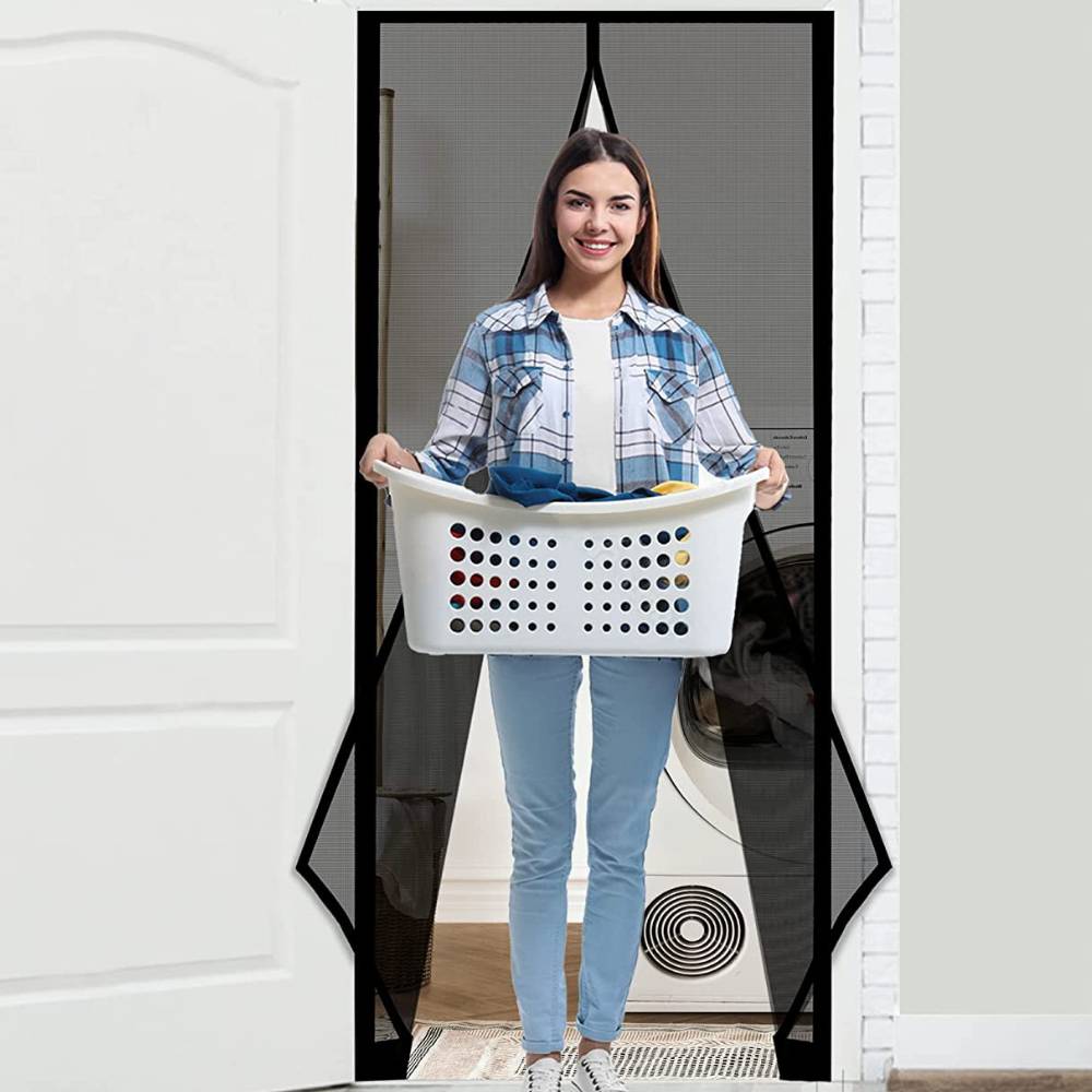 Magnetic Screen For Doors - Black / 23.6" (W) x 82.6" (H): image 6